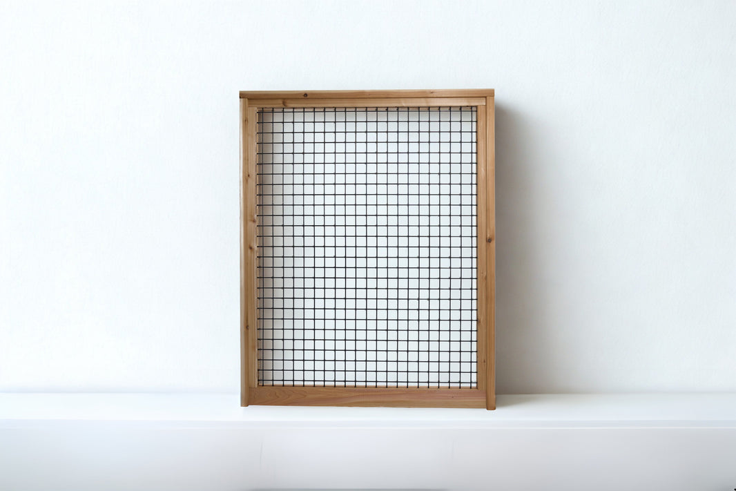 Black Hog Wire Fence Panels (Premade or Unframed) - The Rigid Panel - BarrierBoss™