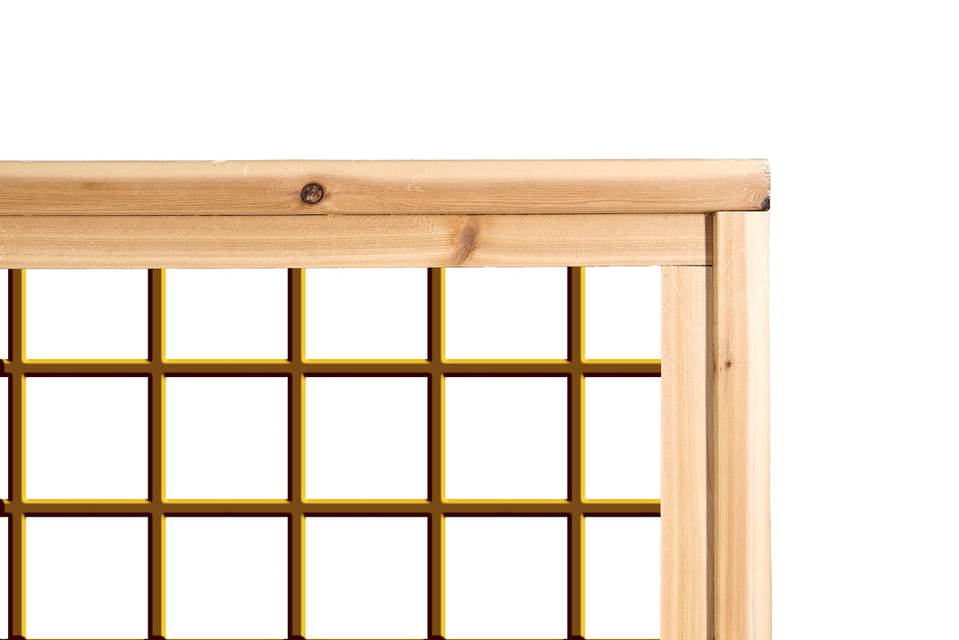 Brown Cattle Panel Fence