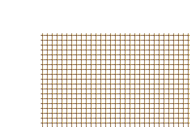 Load image into Gallery viewer, Unframed brown hog wire panel, 1" x 1" mesh — BarrierBoss
