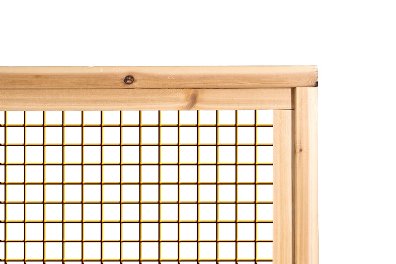 Load image into Gallery viewer, Brown Hog Wire Fence Panels (Premade or Unframed) - The Yukon - BarrierBoss™
