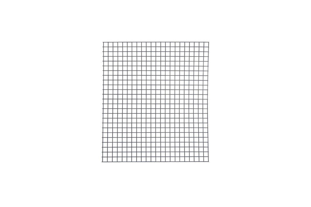 Grey hog wire fence panel, 6-gauge welded and galvanized