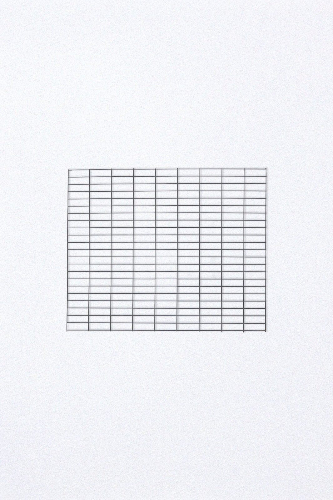 Grey hog wire fence panel, 6-gauge welded and galvanized