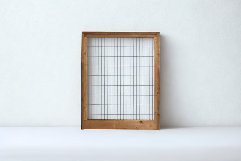 Load image into Gallery viewer, Grey hog wire fence panel, 6-gauge welded and galvanized
