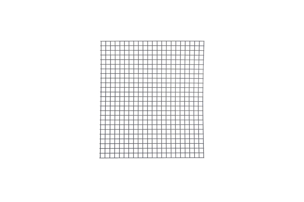 Grey hog wire panel, 6-gauge welded and galvanized