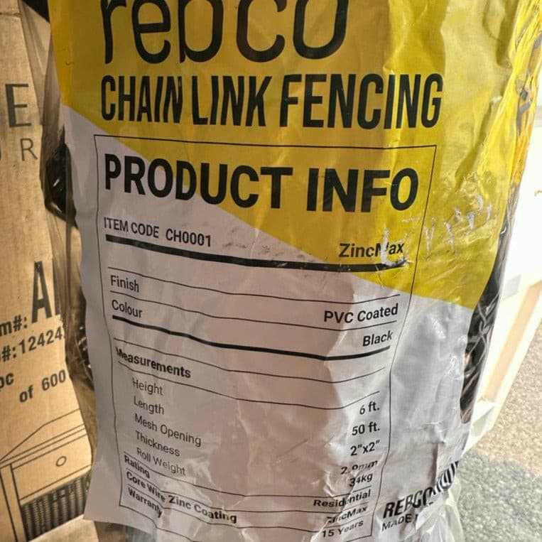 Chain Link Fence (50 ft lengths) - BarrierBoss™