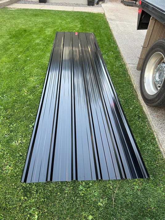 Metal Roofing Panels in a Classic Rib Finish in Custom Lengths