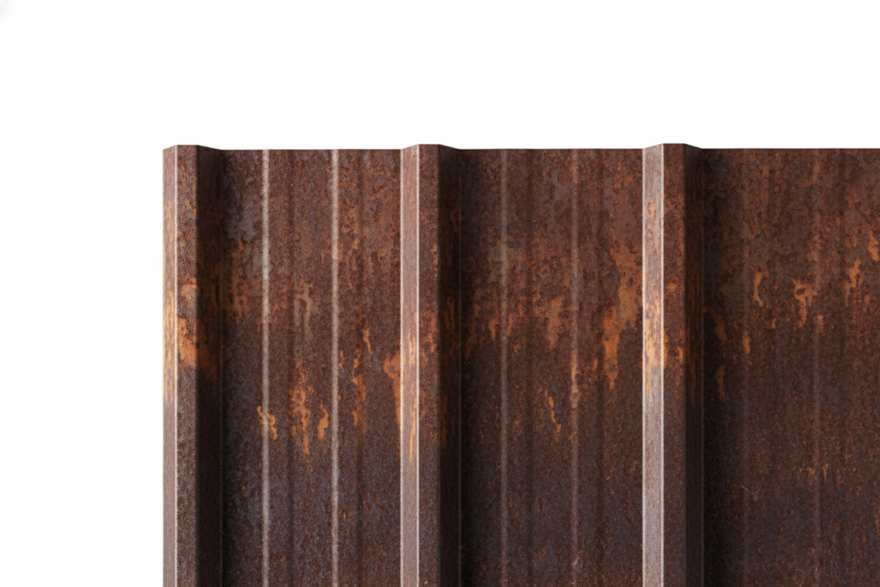 Premium Vertical Metal Siding Panels - Classic Rib | 40-Year Warranty