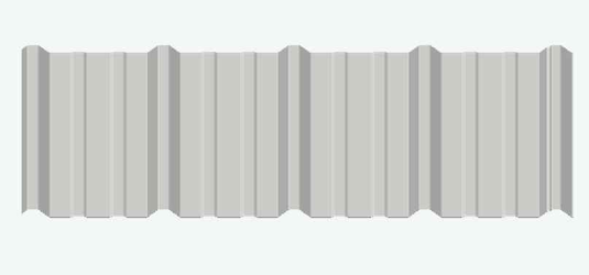 Classic Rib Metal Siding Panels (Backup) - BarrierBoss™