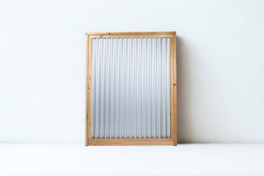 Corrugated Metal Fence Panels (Premade) - The Redwood - BarrierBoss™