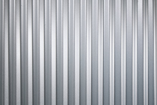 Corrugated Metal Fence Sheets - NoFade, NoRust, DualSided (Unframed) - The Canadian - BarrierBoss™