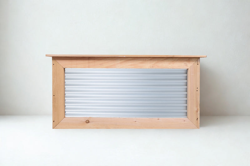 Load image into Gallery viewer, Corrugated Metal Planter Boxes - BarrierBoss™
