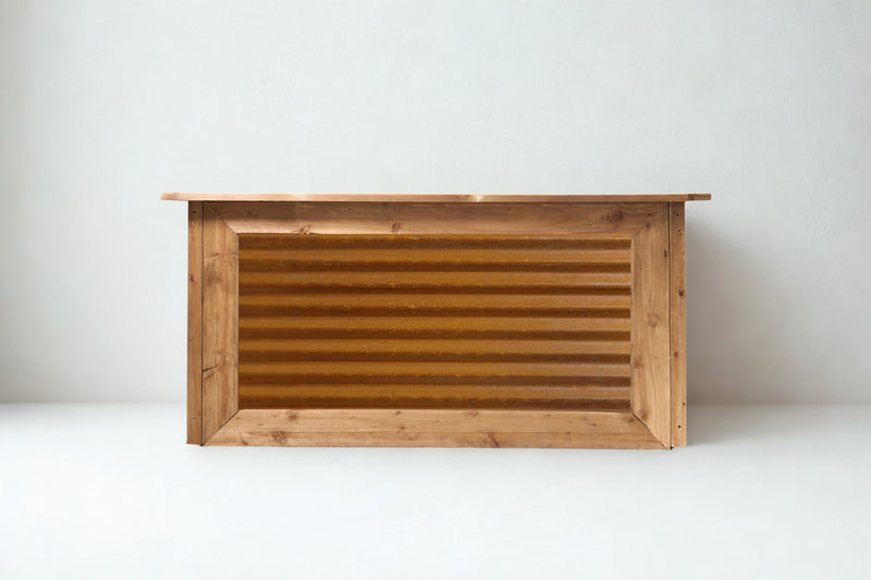Load image into Gallery viewer, Corrugated Metal Planter Boxes - BarrierBoss™
