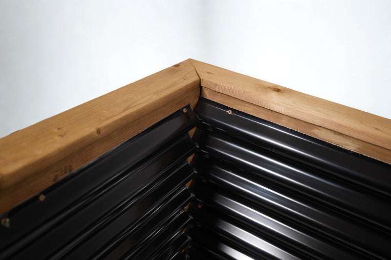 Load image into Gallery viewer, Corrugated Metal Planter Boxes - BarrierBoss™
