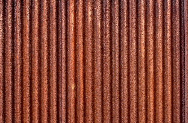 Corten Steel Fence Panels - Corten Weathering Steel Fence - Premade or Loose Sheets - BarrierBoss™