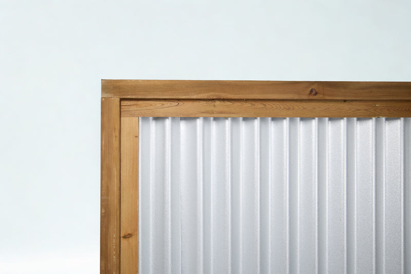 Load image into Gallery viewer, DIY Corrugated Metal Fence Kit - The Coastal - BarrierBoss™
