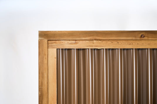 DIY Corrugated Metal Fence Kit - The Coastal - BarrierBoss™