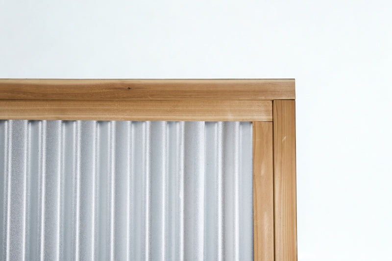 Load image into Gallery viewer, DIY Corrugated Metal Fence Kit - The Redwood - BarrierBoss™
