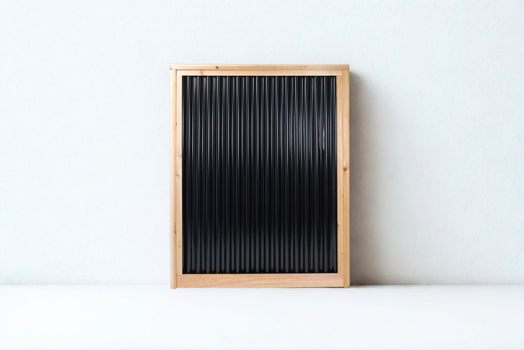 Corrugated Metal Fence Panels (Premade) - The Redwood - BarrierBoss™