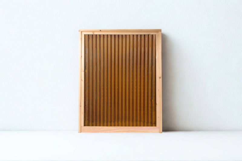 Load image into Gallery viewer, Corrugated Metal Fence Panels (Premade) - The Redwood - BarrierBoss™
