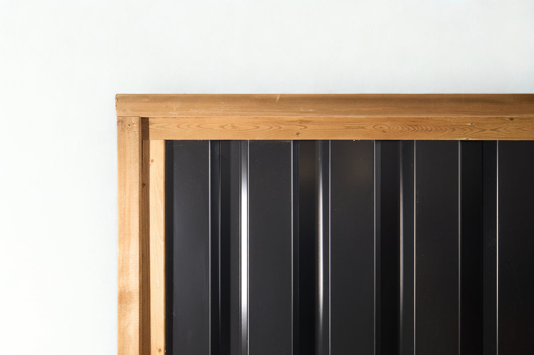 Deep Groove Metal Fence Panels (Premade) - The Okanagan - BarrierBoss™