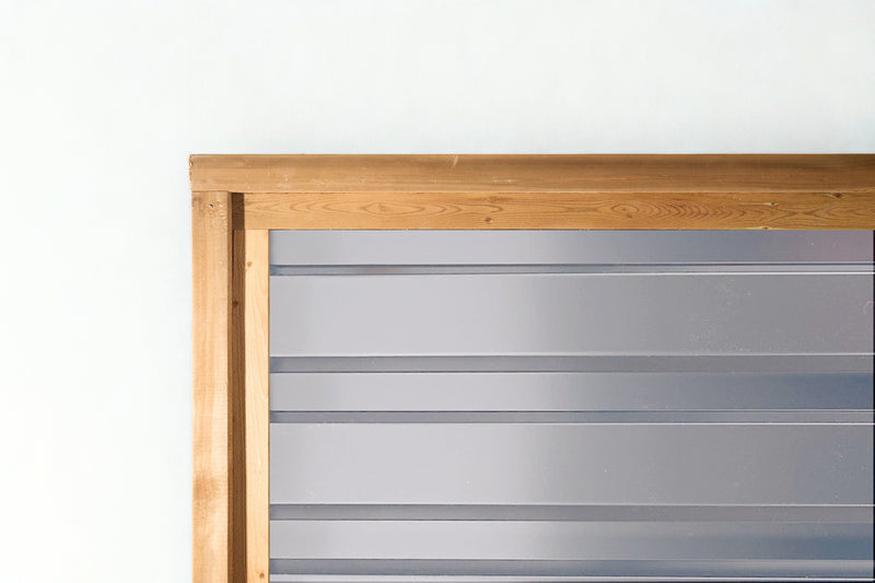 Load image into Gallery viewer, Deep Groove Metal Fence Panels (Premade) - The Okanagan - BarrierBoss™
