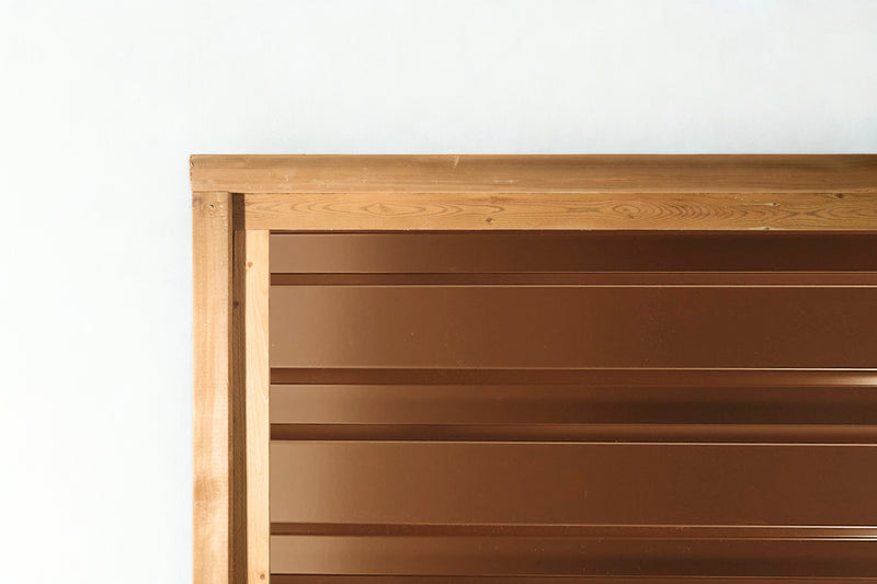 Load image into Gallery viewer, Deep Groove Metal Fence Panels (Premade) - The Okanagan - BarrierBoss™
