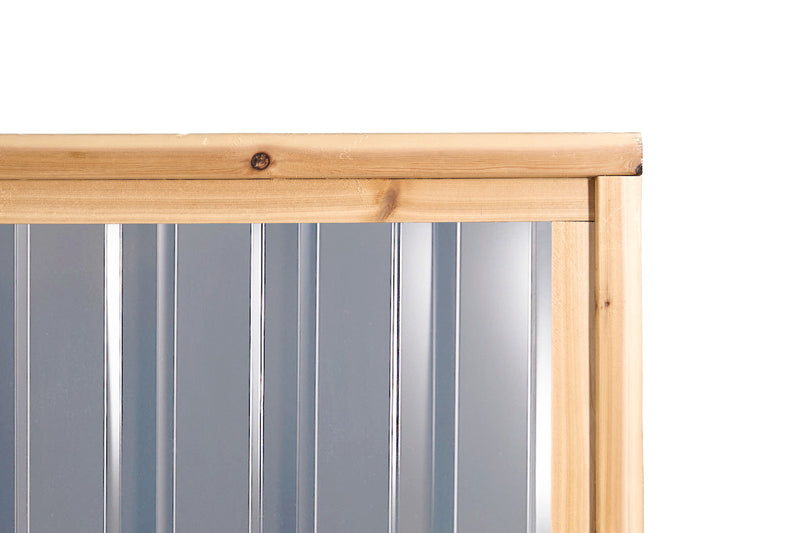 Load image into Gallery viewer, Deep Groove Metal Fence Panels (Premade) - The Revelstoke - BarrierBoss™
