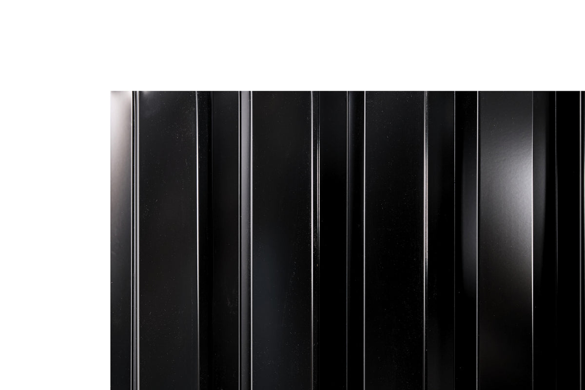 Boss Type Panel BarrierBoss Ribbed Metal Fence Panels – Built for Canadian Durability