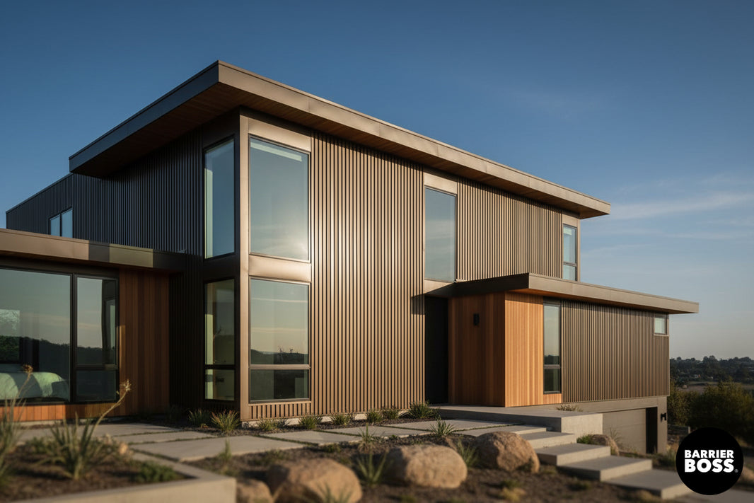 Deep Groove Metal Siding (Width 38") - BarrierBoss™