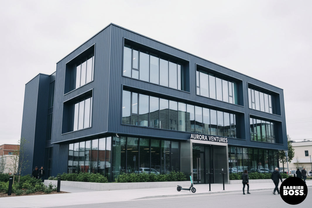 Deep Groove Metal Siding (Width 38") - BarrierBoss™