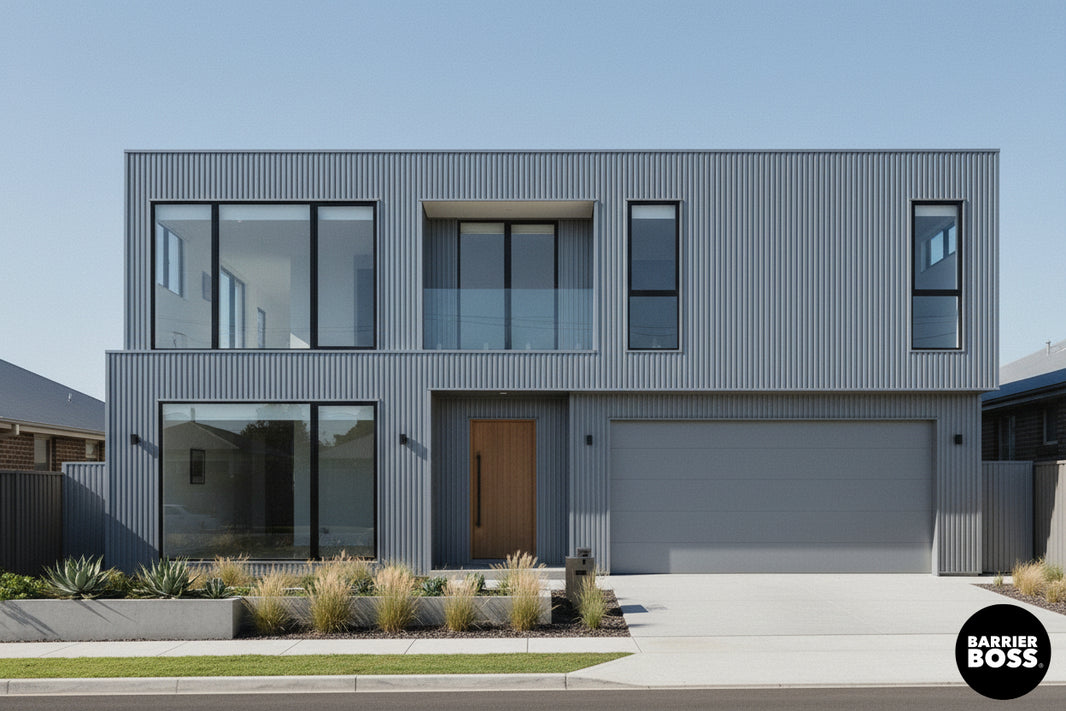 Deep Groove Metal Siding (Width 38") - BarrierBoss™