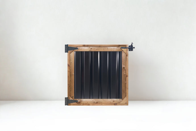 Gates for Ribbed/Deep Groove Metal Fence - BarrierBoss™