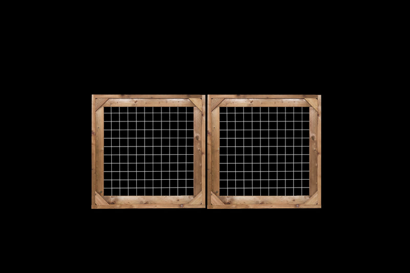 Load image into Gallery viewer, Cattle panel fence gate with hinges and hardware, heavy-gauge welded wire – BARRIERBOSS™ USA
