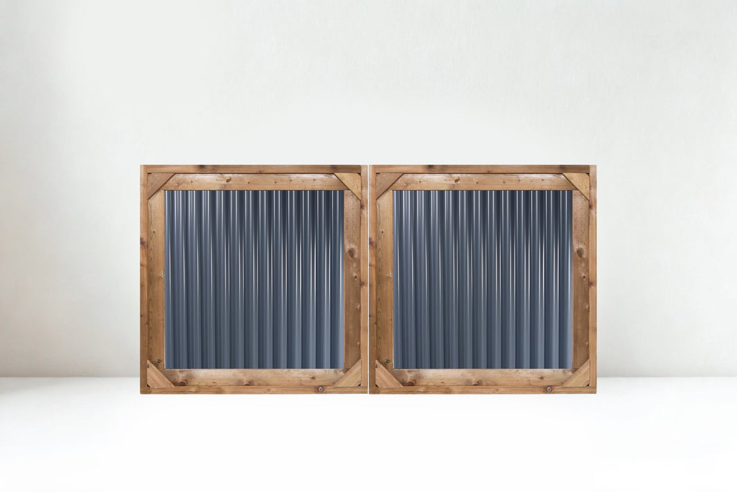 Gates for Corrugated Metal Fence - BarrierBoss™