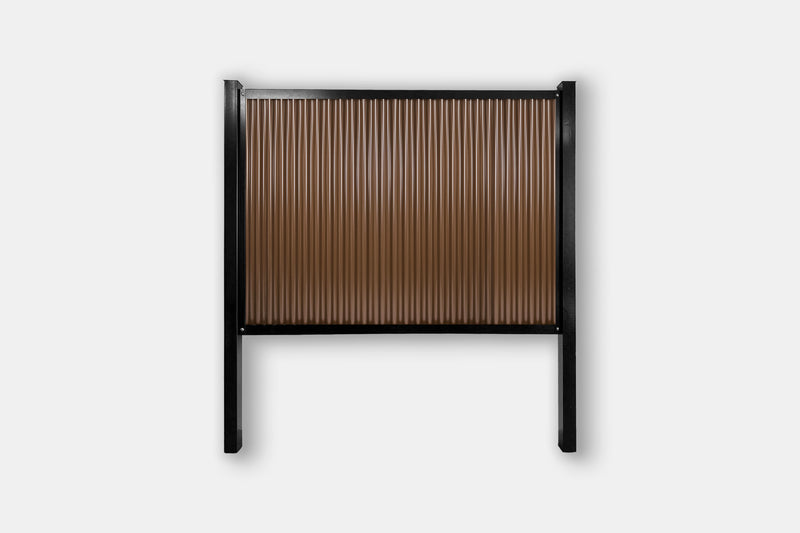 Load image into Gallery viewer, FireSmart® Metal Fence Panels with Steel Post &amp; Frame System - The True North - BarrierBoss™
