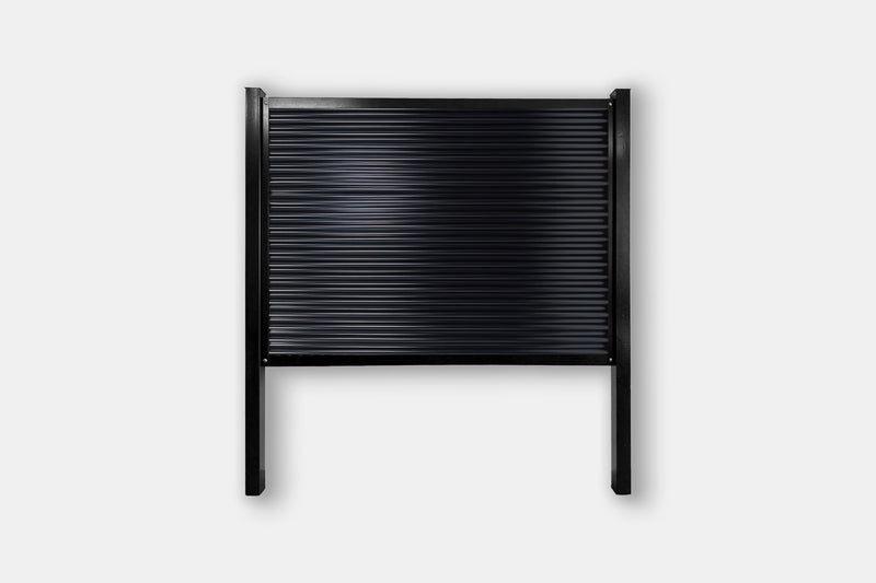 Load image into Gallery viewer, FireSmart® Metal Fence Panels with Steel Post &amp; Frame System - The True North - BarrierBoss™
