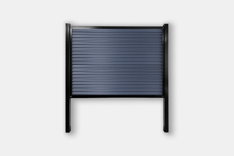 Load image into Gallery viewer, FireSmart® Metal Fence Panels with Steel Post &amp; Frame System - The True North - BarrierBoss™
