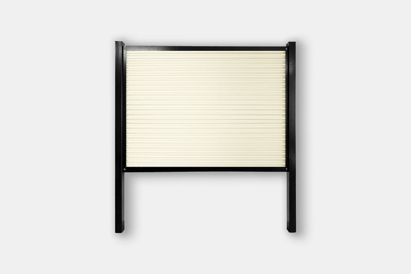 Load image into Gallery viewer, FireSmart® Metal Fence Panels with Steel Post &amp; Frame System - The True North - BarrierBoss™
