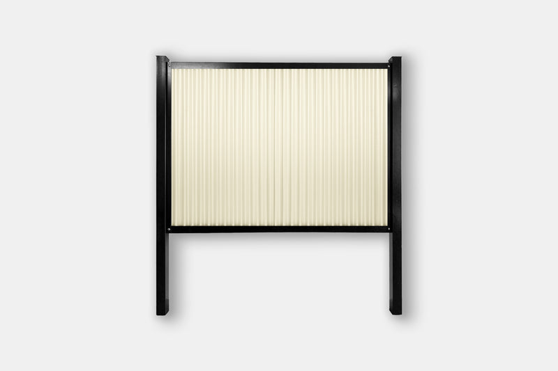 Load image into Gallery viewer, FireSmart® Metal Fence Panels with Steel Post &amp; Frame System - The True North - BarrierBoss™
