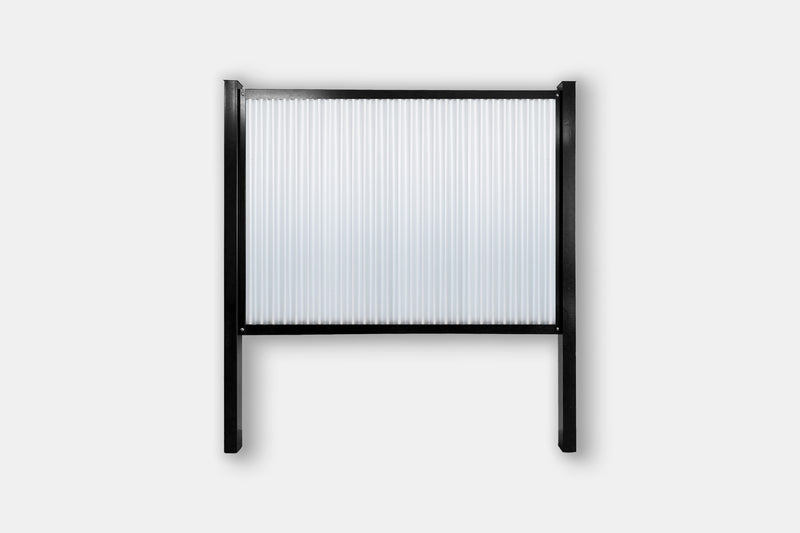 Load image into Gallery viewer, FireSmart® Metal Fence Panels with Steel Post &amp; Frame System - The True North - BarrierBoss™
