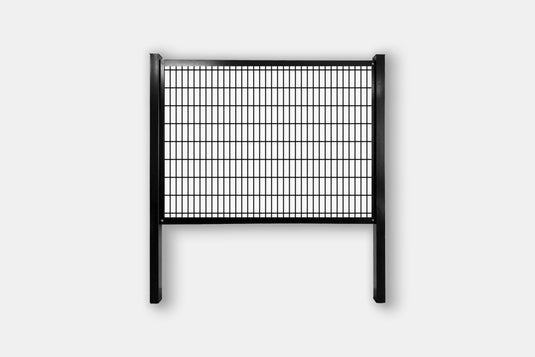 FireSmart® Rigid Hog Wire Fence Panel System with Metal Fence Posts - The Pacific - BarrierBoss™