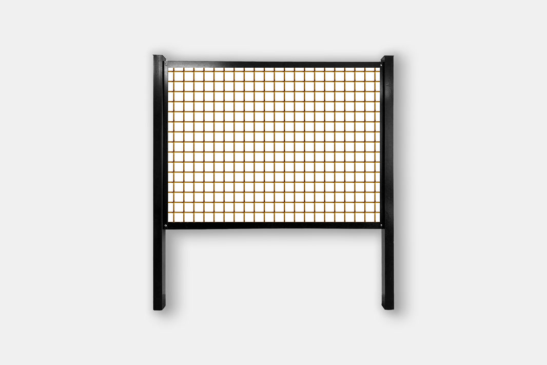 FireSmart® Rigid Hog Wire Fence Panel System with Metal Fence Posts - The Pacific - BarrierBoss™