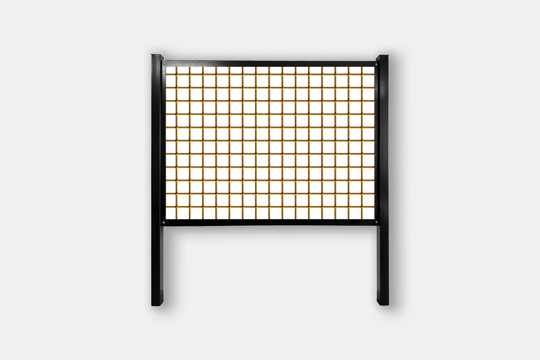 FireSmart® Rigid Hog Wire Fence Panel System with Metal Fence Posts - The Pacific - BarrierBoss™