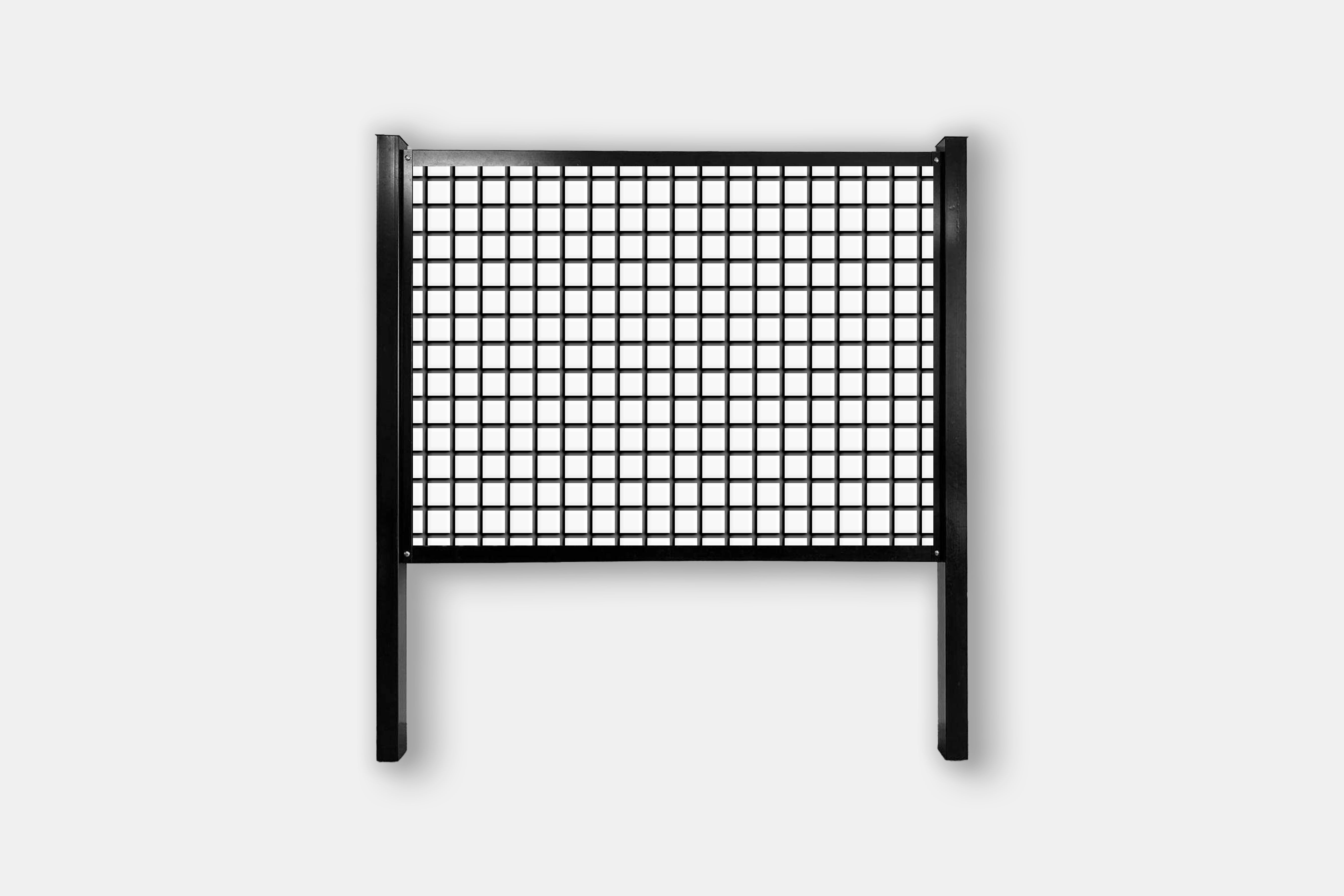 Hog Wire Metal Fence Kit, all-steel The Pacific   BarrierBoss Canada