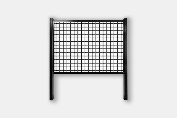 Zero-Maintenance Hog Wire Fence Kit, complete steel frame system — BarrierBoss Canada
