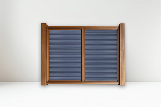 The Wood and Metal Fence Panel - Wind and Warp Resistant - The Fort Knox - BarrierBoss™