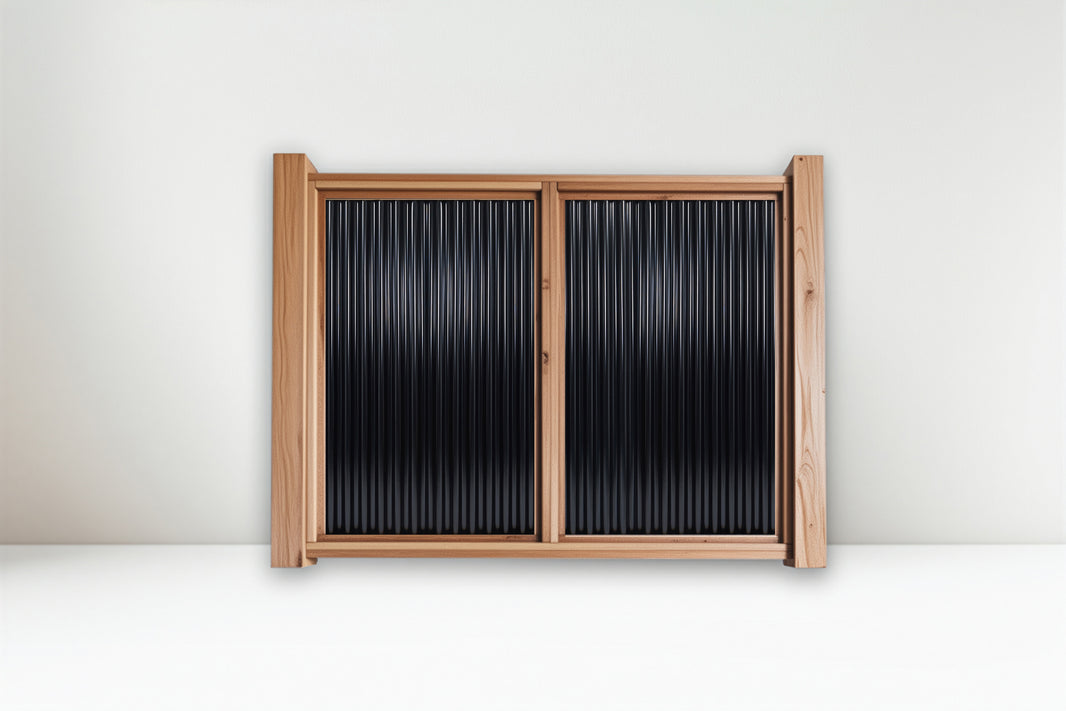 The Wood and Metal Fence Panel - Wind and Warp Resistant - The Fort Knox - BarrierBoss™