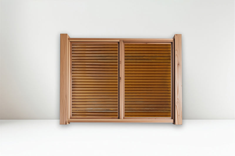Load image into Gallery viewer, The Wood and Metal Fence Panel - Wind and Warp Resistant - The Fort Knox - BarrierBoss™
