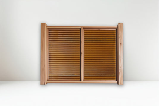 The Wood and Metal Fence Panel - Wind and Warp Resistant - The Fort Knox - BarrierBoss™