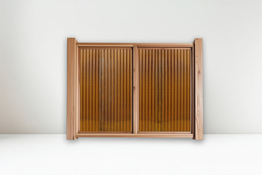 The Wood and Metal Fence Panel - Wind and Warp Resistant - The Fort Knox - BarrierBoss™